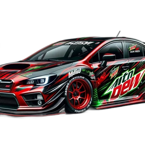 car, concept art, photorealistic, custom-designed transparent PNG cut-out