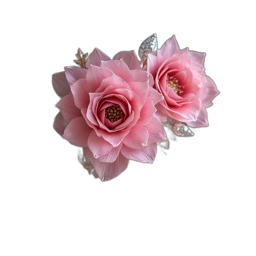 flower, jewelry, crown, staff transparent PNG cut-out
