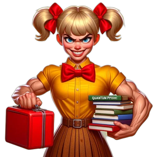 staff, comic book art, cartoon, 3d render transparent PNG cut-out