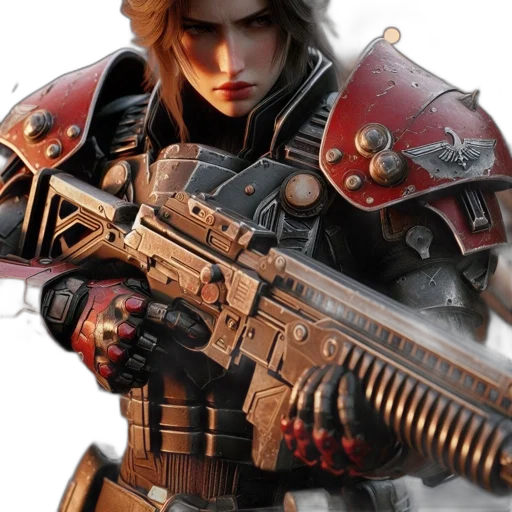 weapon, concept art, 3d render, fantasy art transparent PNG cut-out