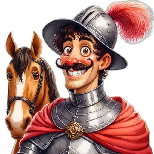 crown, staff, face, hat transparent PNG cut-out