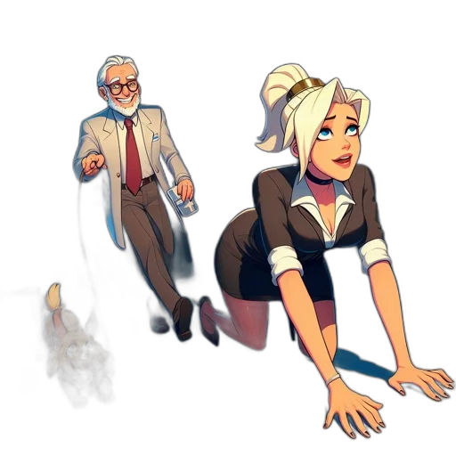 staff, concept art, comic book art, pixel art transparent PNG cut-out