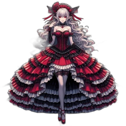 dress, crown, concept art, pixel art transparent PNG cut-out