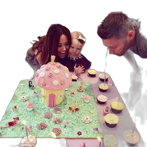 birthday, celebration, large, decorated transparent PNG cut-out