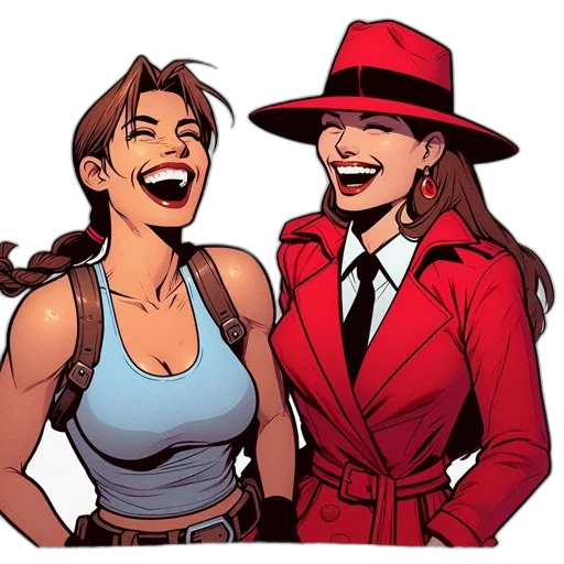 hat, comic book art, cartoon, concept art transparent PNG cut-out