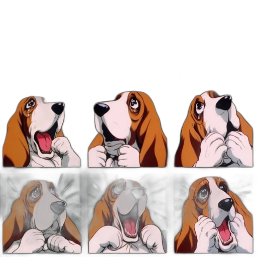 animal, face, cartoon, anime transparent PNG cut-out