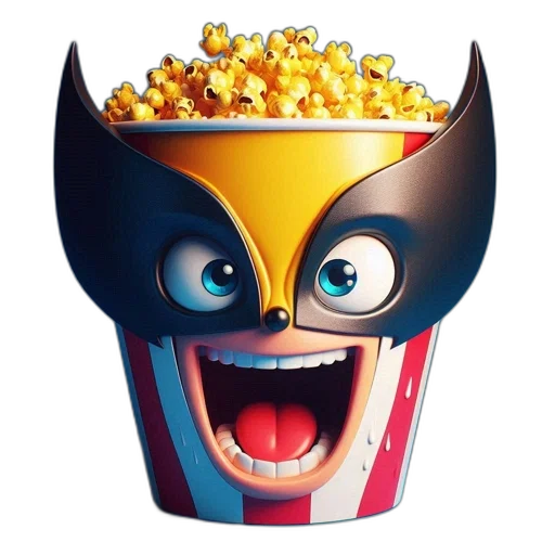 comic book art, 3d render, cartoon, image transparent PNG cut-out