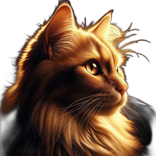 animal, staff, creature, photorealistic transparent PNG cut-out