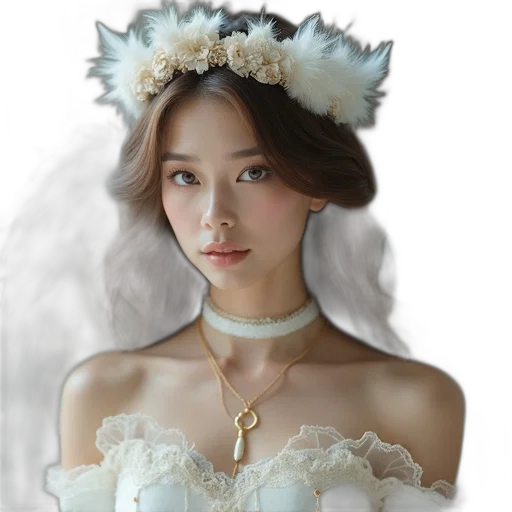 crown, jewelry, face, mask transparent PNG cut-out