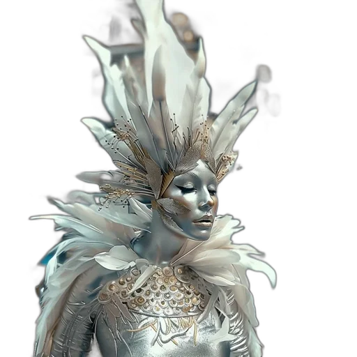 crown, mask, staff, jewelry transparent PNG cut-out