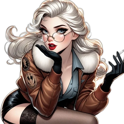 jacket, comic book art, cartoon, concept art transparent PNG cut-out