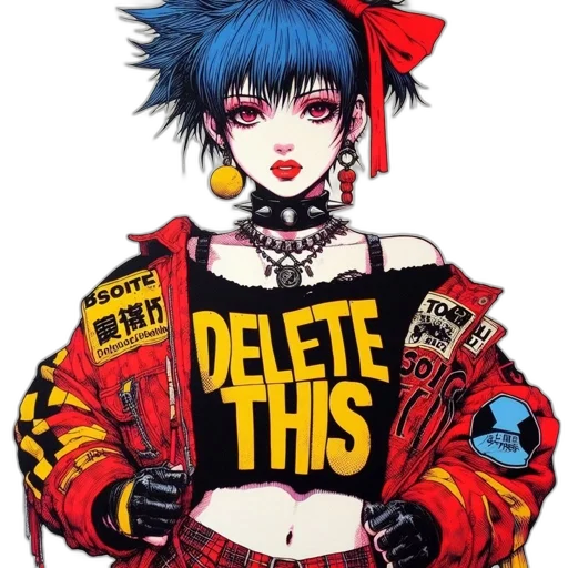 jacket, dress, robot, weapon transparent PNG cut-out