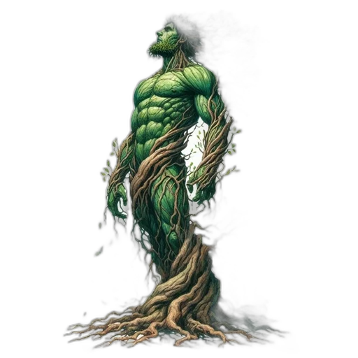 creature, tree, animal, concept art transparent PNG cut-out
