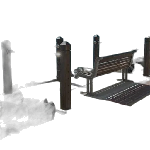 furniture, jewelry, weapon, 3d render transparent PNG cut-out