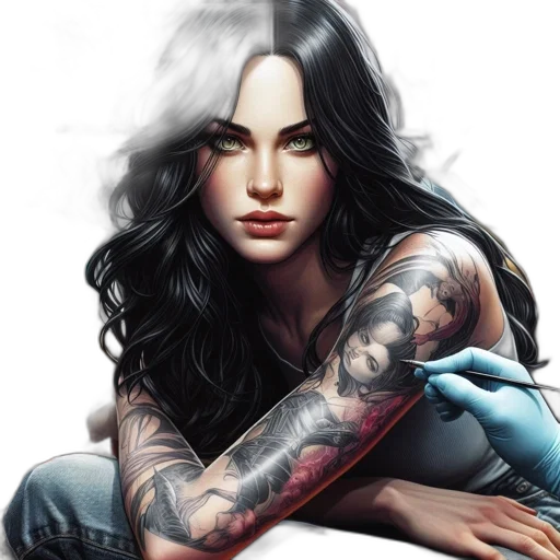 comic book art, photorealistic, fantasy art, concept art transparent PNG cut-out