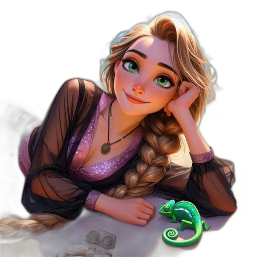 jewelry, dress, face, staff transparent PNG cut-out