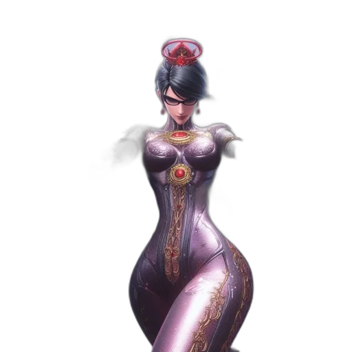dress, staff, robot, crown transparent PNG cut-out