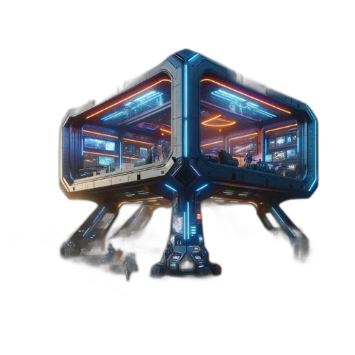 robot, furniture, weapon, creature transparent PNG cut-out