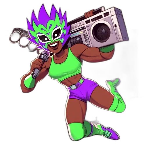 weapon, robot, creature, staff transparent PNG cut-out