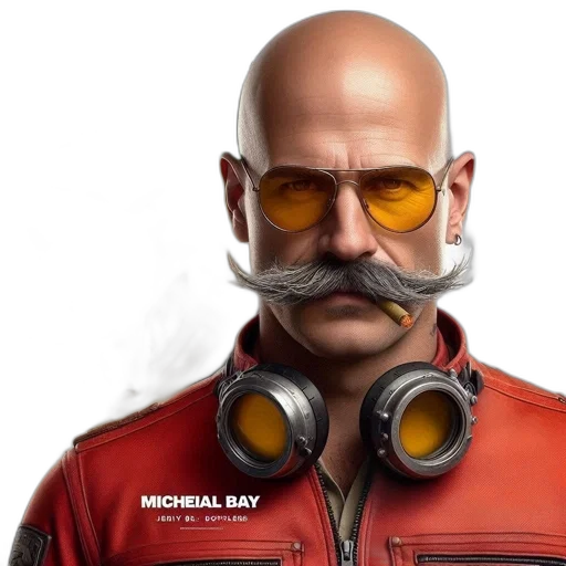 face, mask, staff, jacket transparent PNG cut-out