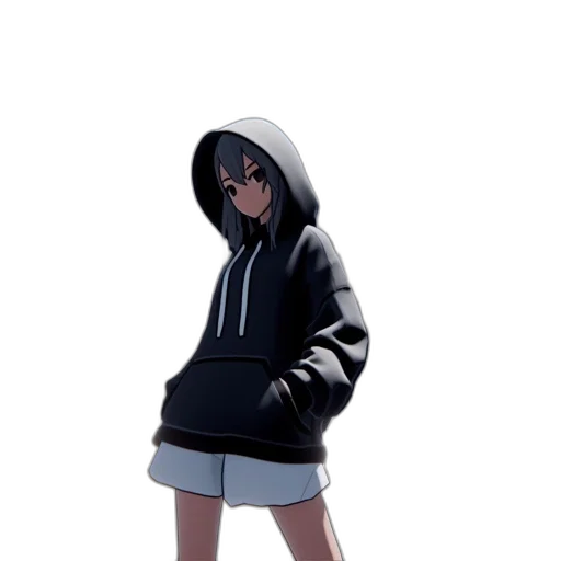 jacket, dress, weapon, staff transparent PNG cut-out