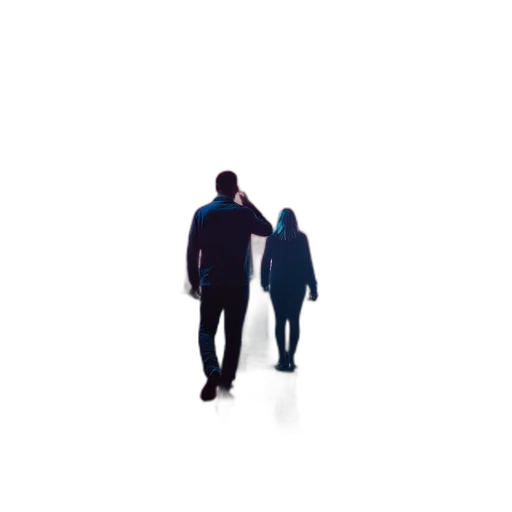 jacket, umbrella, 3d render, pixel art transparent PNG cut-out