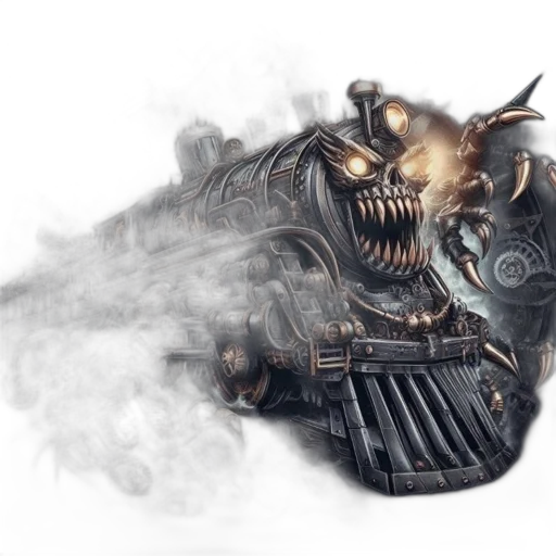 robot, weapon, mask, dragon transparent PNG cut-out