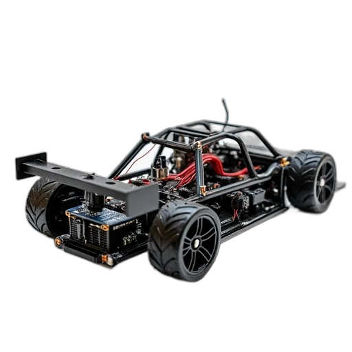 car, robot, concept art, 3d render transparent PNG cut-out
