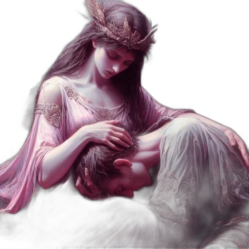 dragon, creature, dress, fantasy art transparent PNG cut-out