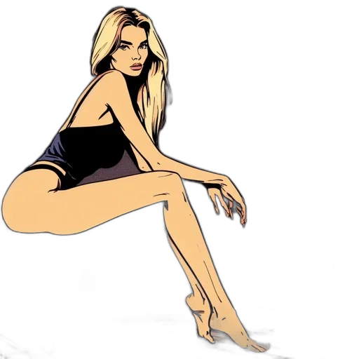 dress, cartoon, concept art, pixel art transparent PNG cut-out