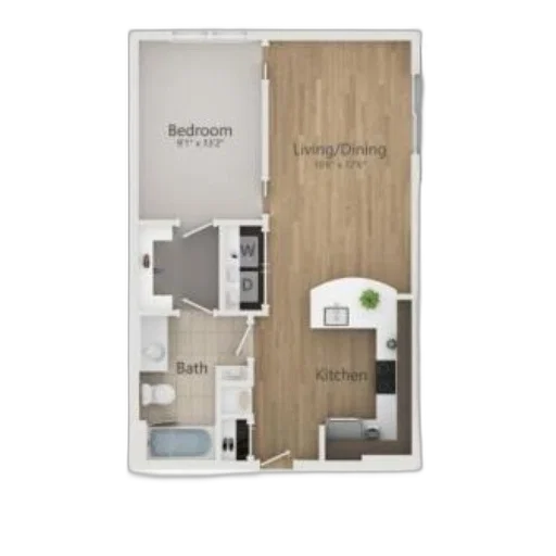 3d render, earth tones, floor, plan transparent PNG cut-out