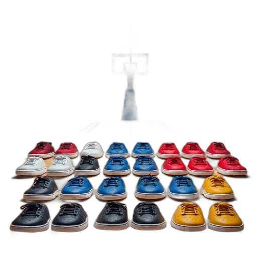 shoes, blue, colorful, monochrome transparent PNG cut-out