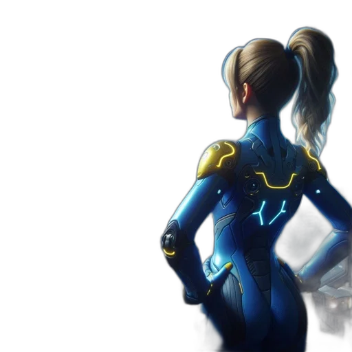 dress, robot, jacket, concept art transparent PNG cut-out