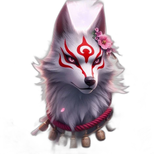 staff, mask, creature, animal transparent PNG cut-out