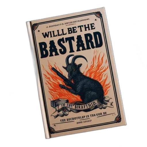 book, will, bastard, wicked transparent PNG cut-out