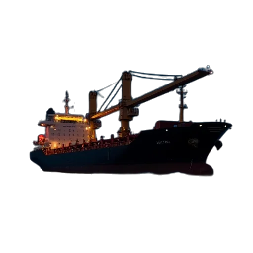 staff, photorealistic, 3d render, ship transparent PNG cut-out