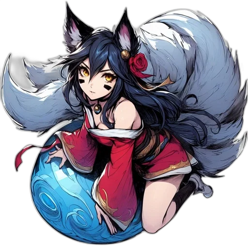 staff, fantasy art, anime, pixel art transparent PNG cut-out