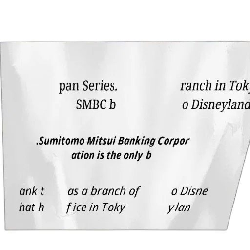 sign, sumitomo, mitsui, banking transparent PNG cut-out