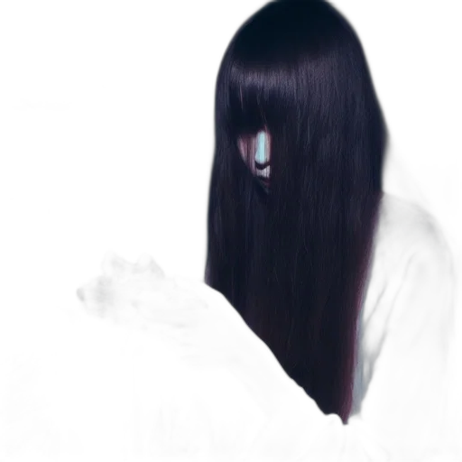 hair, mask, face, creature transparent PNG cut-out