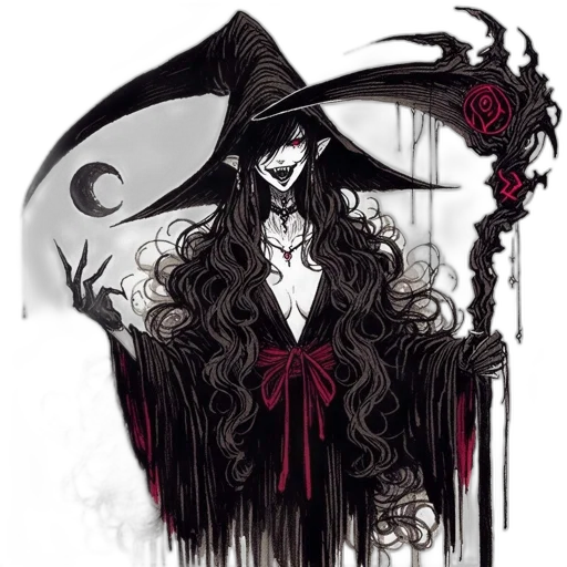 staff, dress, mask, fantasy art transparent PNG cut-out