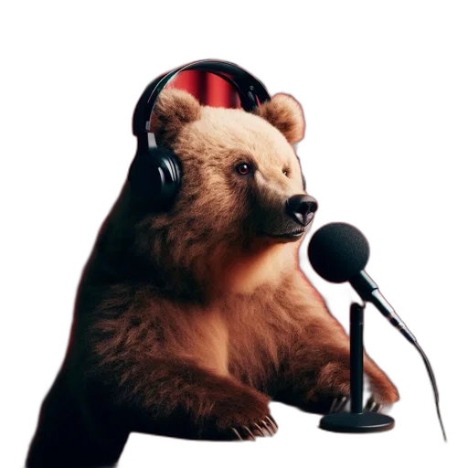 animal, staff, recording, studio transparent PNG cut-out