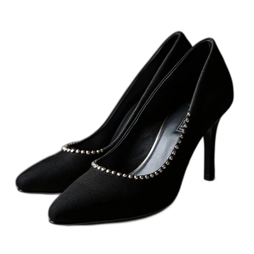 shoes, black, shoe, rhine transparent PNG cut-out