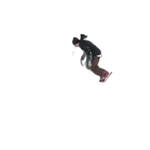 creature, shoes, staff, robot transparent PNG cut-out