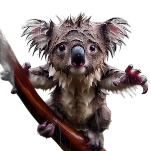 staff, animal, creature, hair transparent PNG cut-out