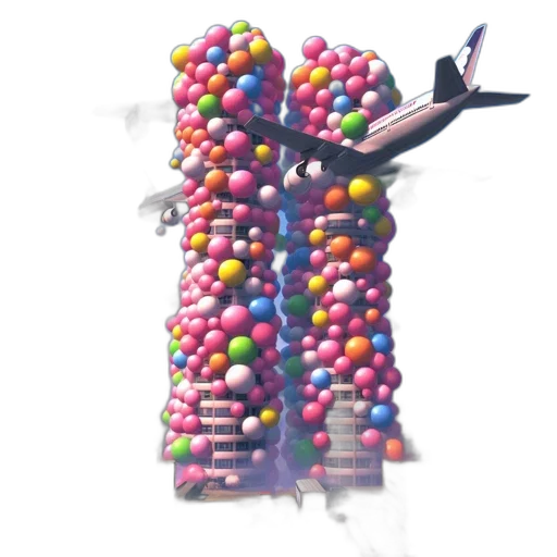 food, weapon, 3d render, concept art transparent PNG cut-out