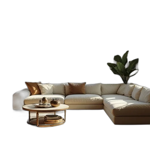 furniture, 3d render, photorealistic, concept art transparent PNG cut-out