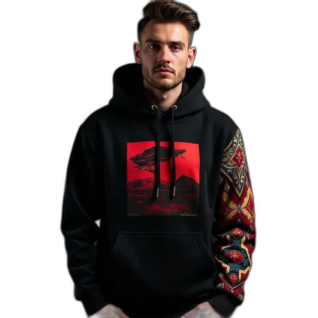 jacket, face, cyberpunk, photorealistic transparent PNG cut-out