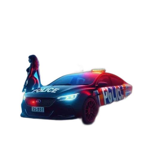 car, weapon, jacket, concept art transparent PNG cut-out