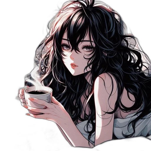 dress, face, anime, pixel art transparent PNG cut-out