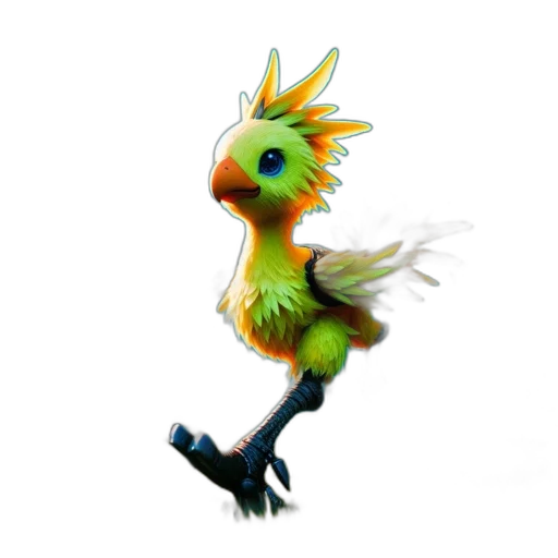 animal, staff, dragon, creature transparent PNG cut-out